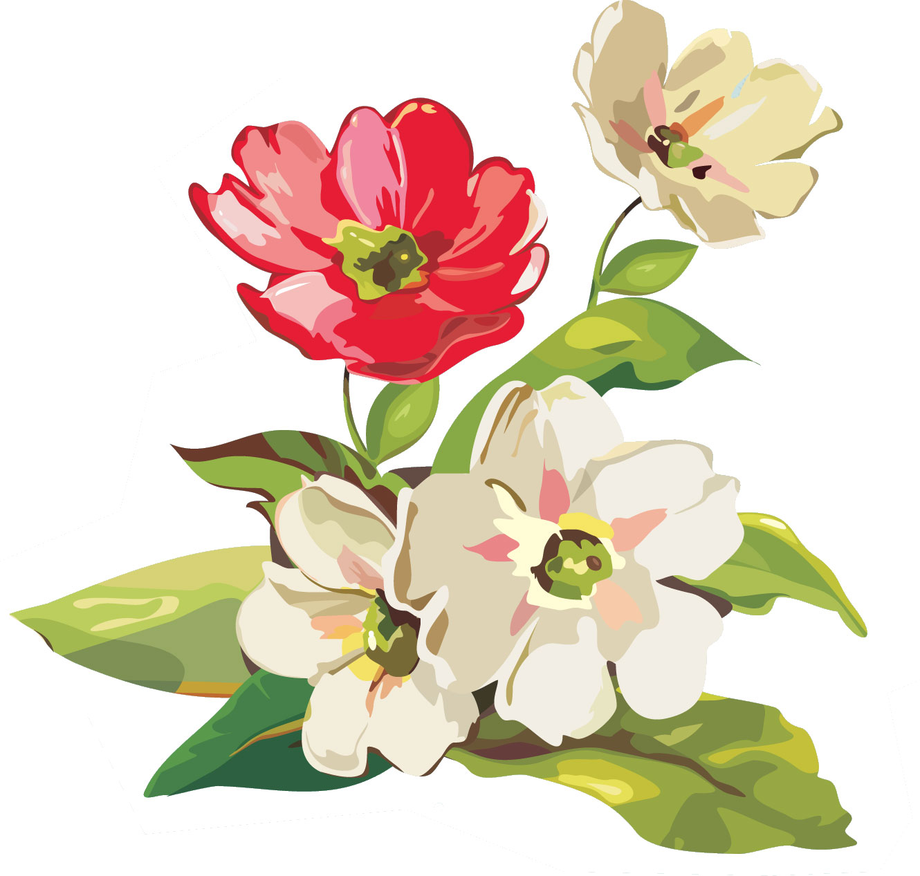 まるで本物！リアルな花イラストの無料商用素材比較＆プロ直伝描き方