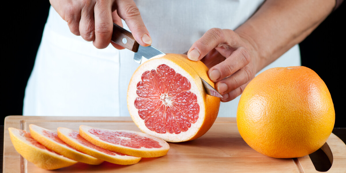 How to Cut a Grapefruit in Half