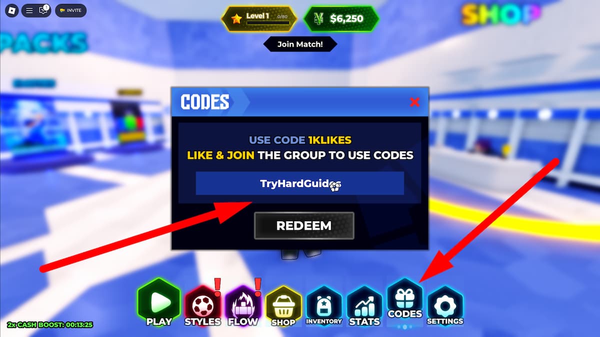 Every Code in Blue Lock Rivals