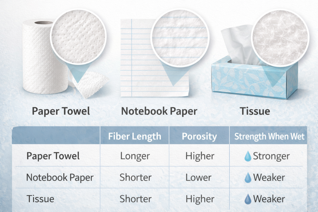 What Makes Paper Towels Absorbent