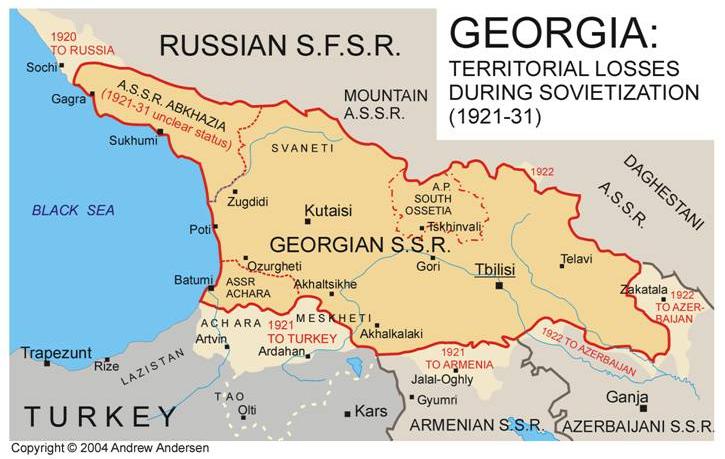 Was Georgia Part of Ussr