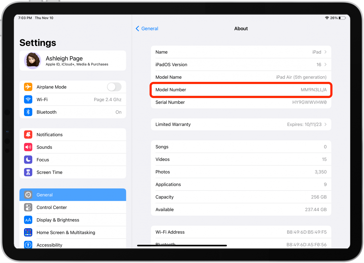 How to Find My Ipad Model