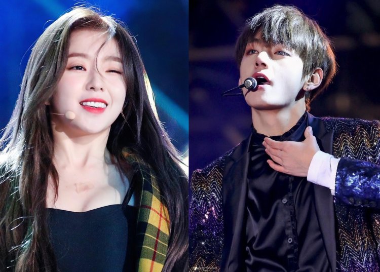 Kim Taehyung and Irene Bae