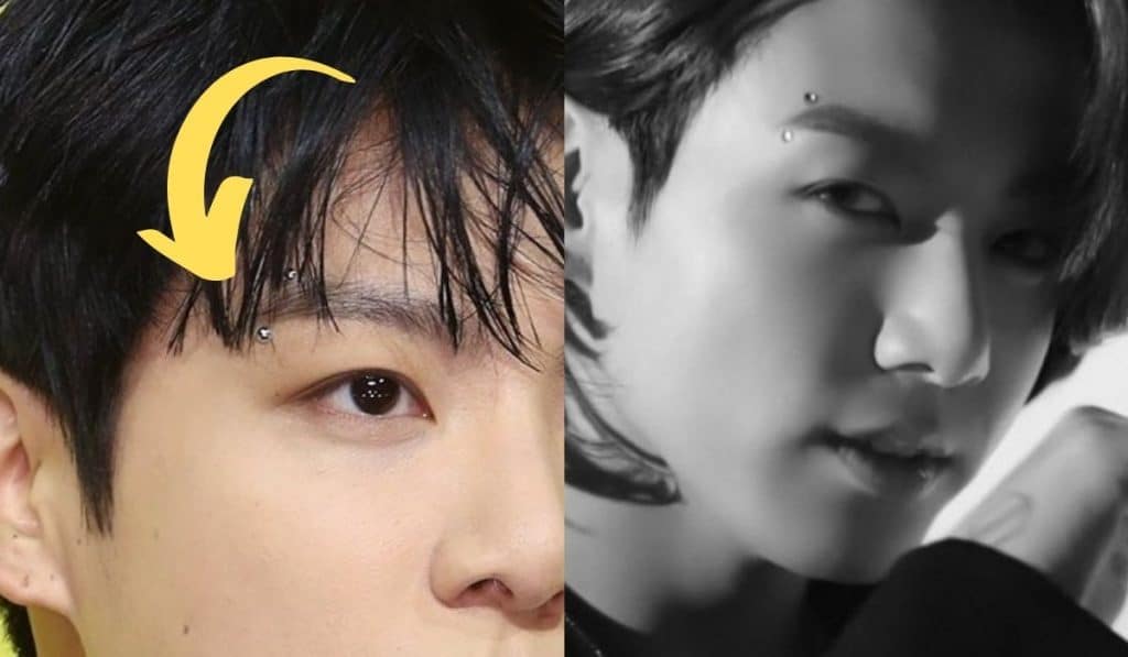Does Jungkook Have a Piercing on His Eyebrow