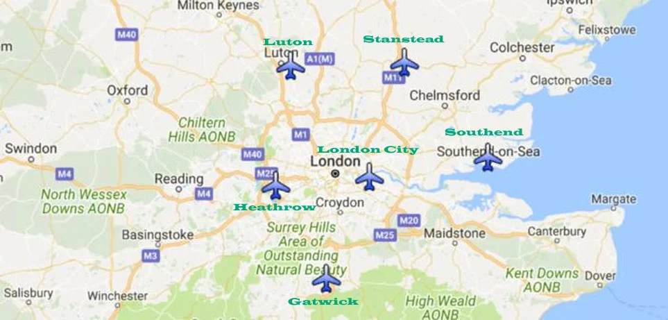 Which London Airport Is Closest to the City