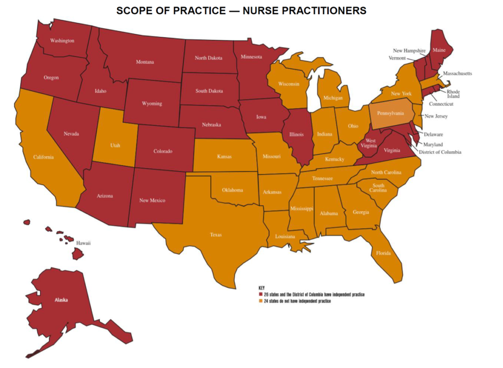 Which States Can Nurse Practitioners Practice Independently