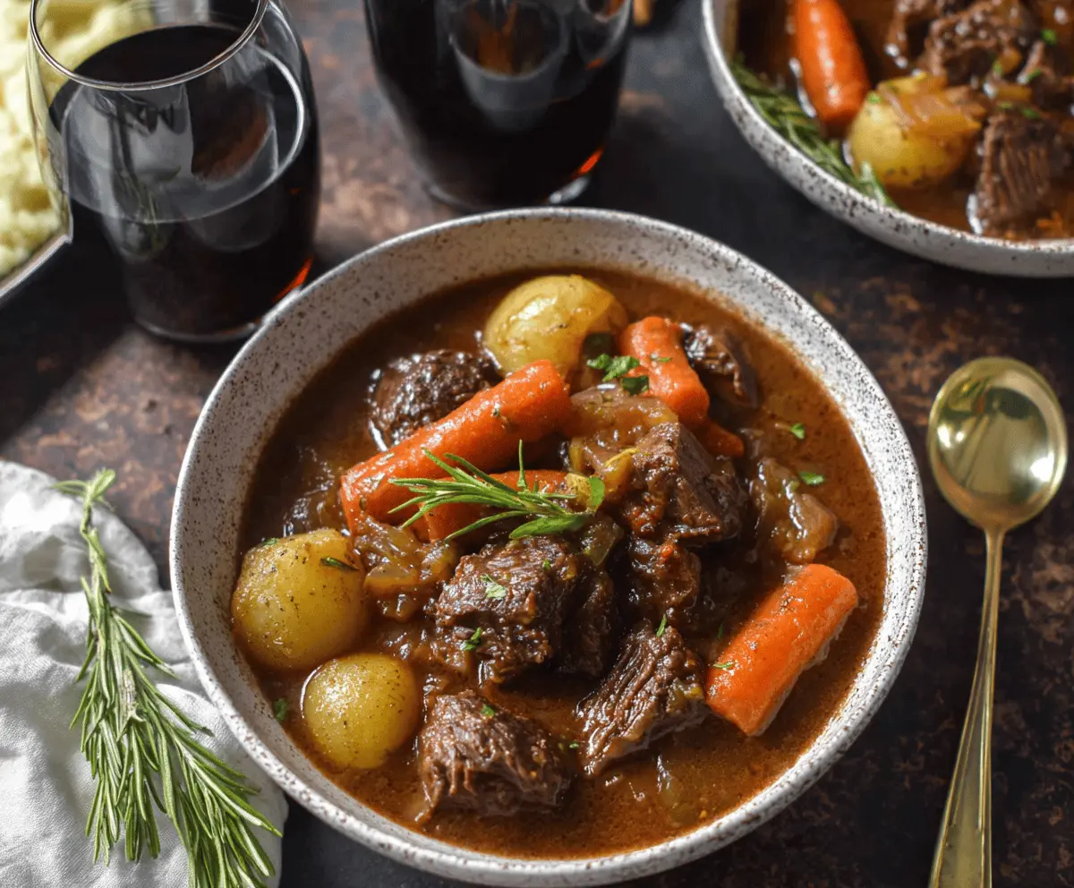 Red Wine for Beef Stew