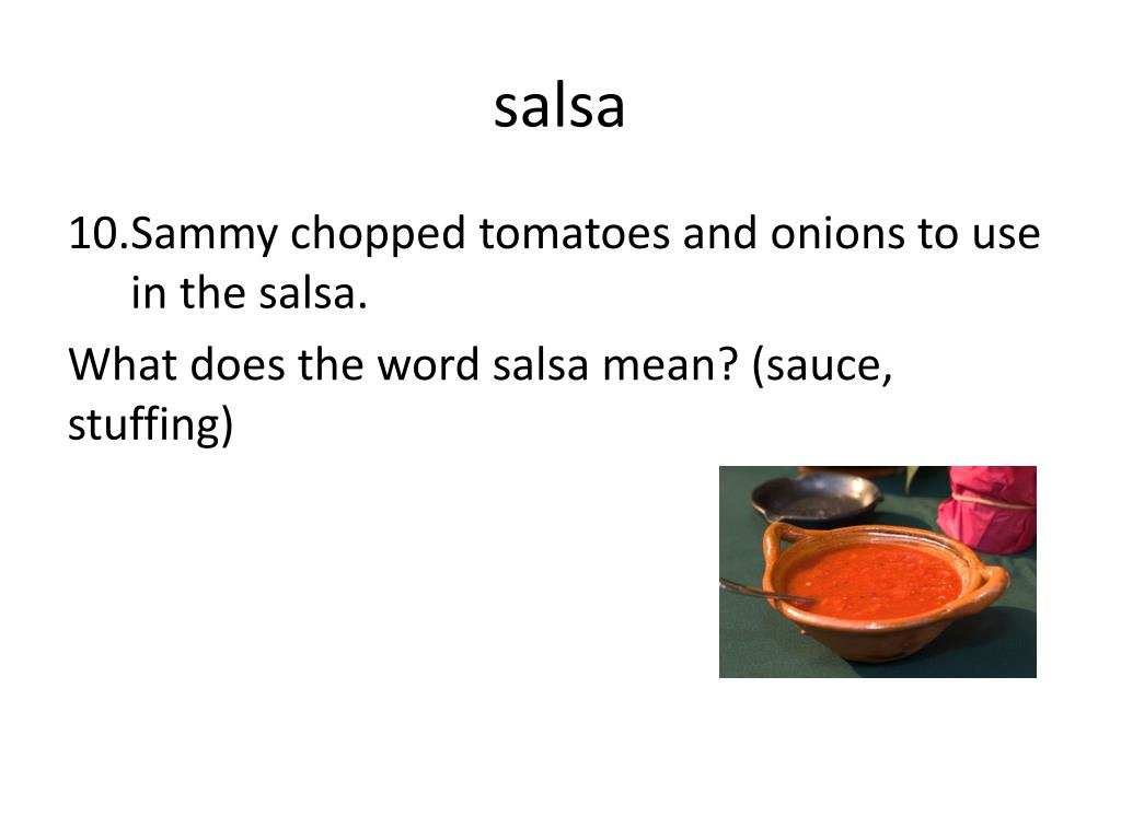 What Does Salsa Mean in Spanish