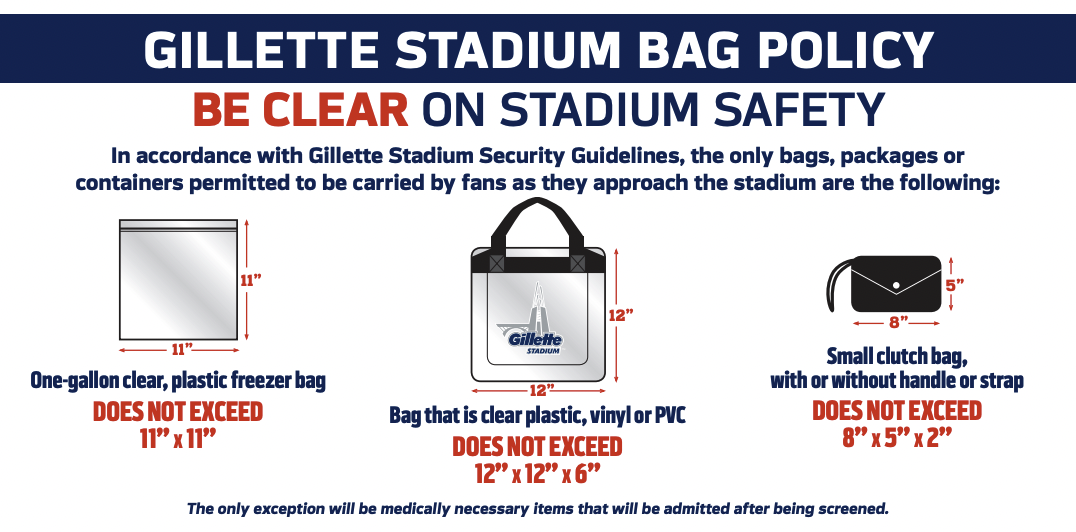 Stadium of Light Bag Policy