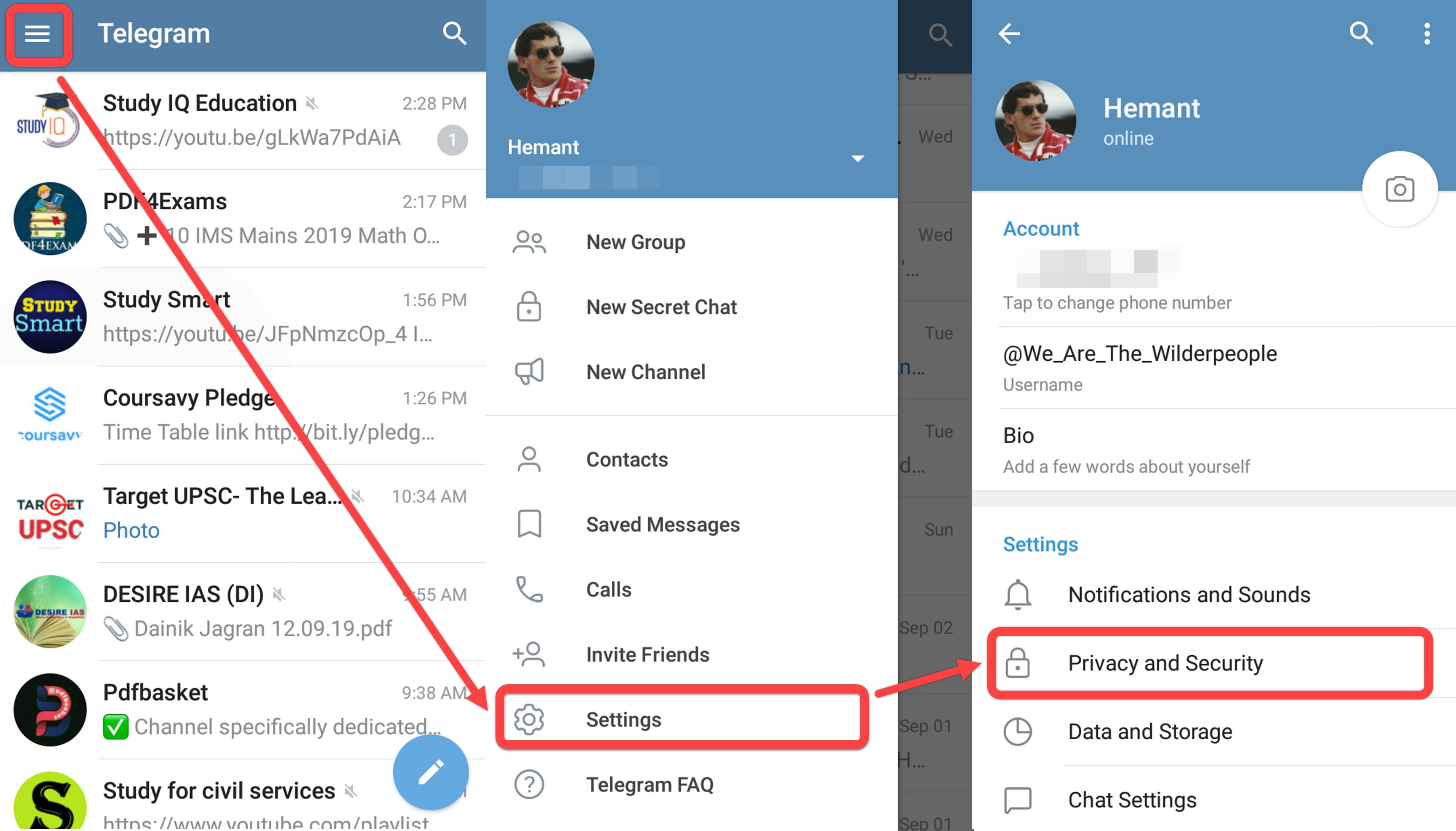 How to Delete Telegram Account Permanently on Android