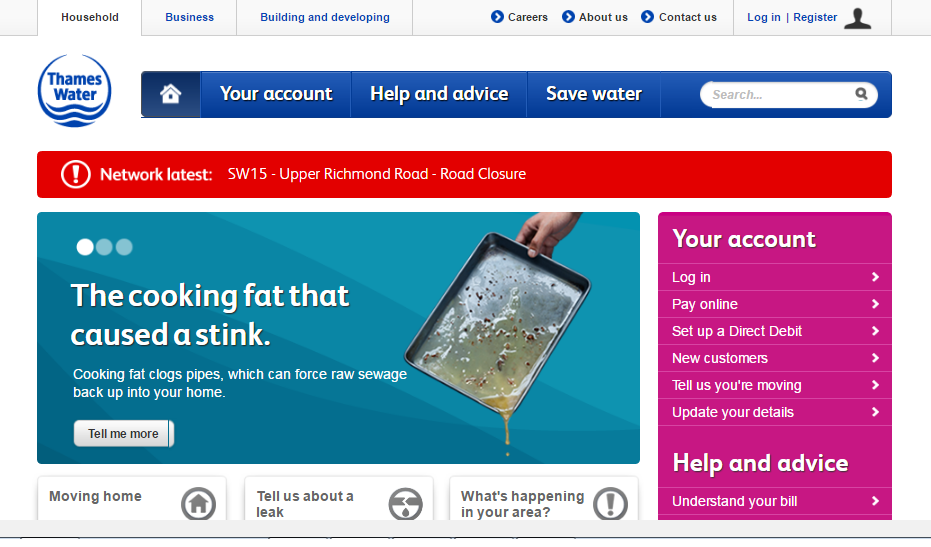 Thames Water Customer Service Telephone Number 0800 Free Number