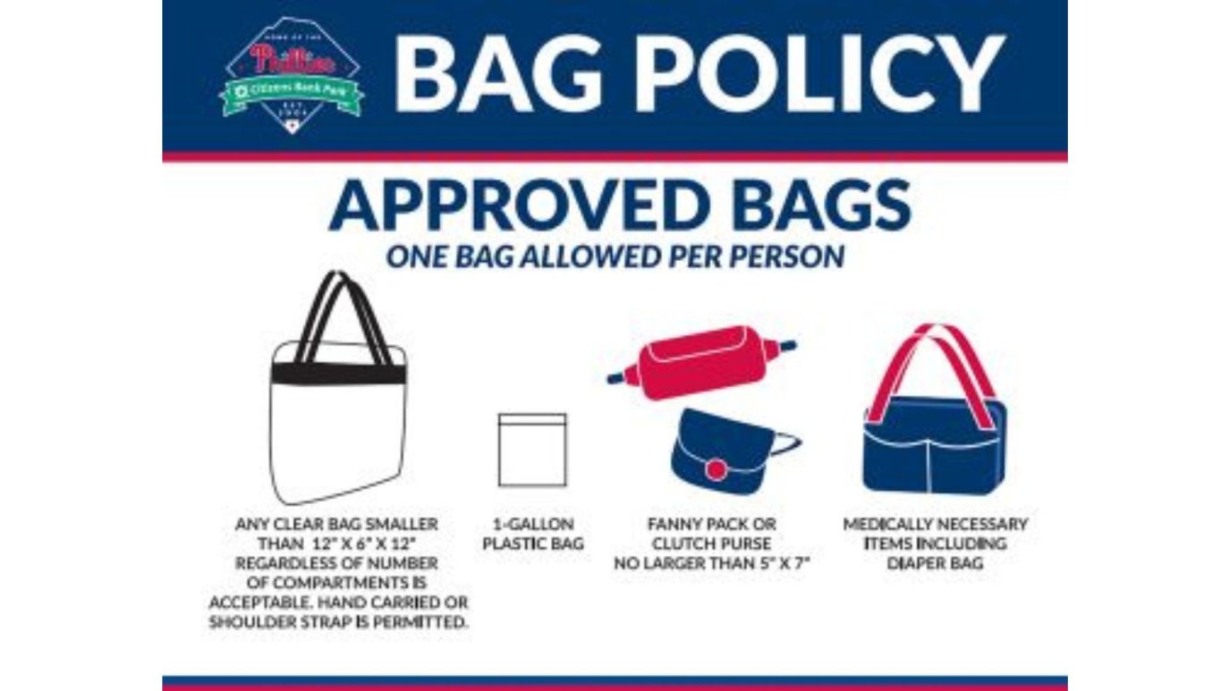 Bag Policy at Daikin Park
