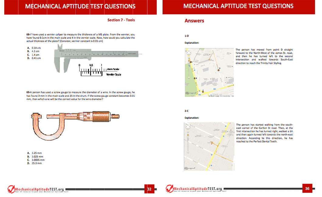 Mechanical Aptitude Test Questions and Answers Pdf