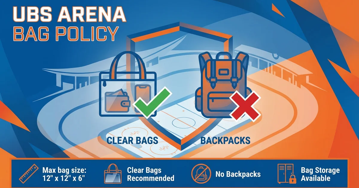 Ubs Arena Bag Policy: What's Really Allowed Inside?