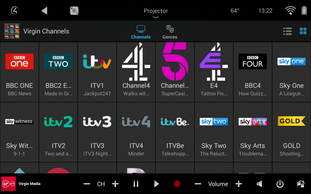 Channel 4 1 on Virgin Media