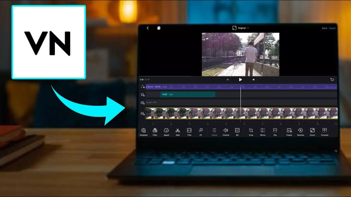 Vn Video Editor for Windows 10