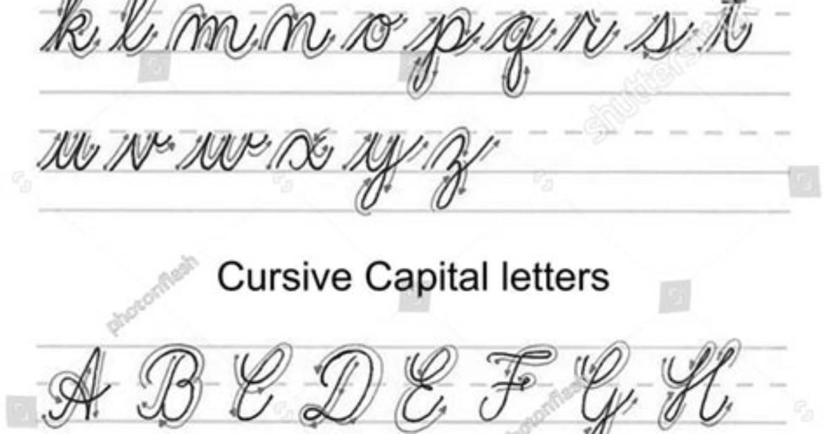 Cursive Writing
