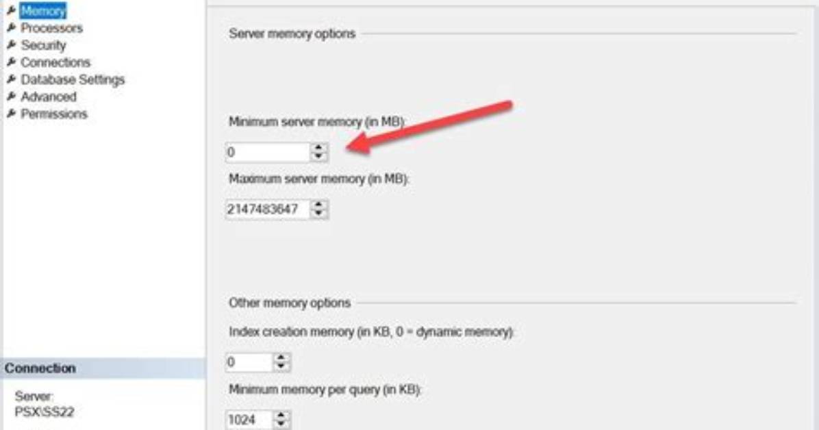 Server Minimum